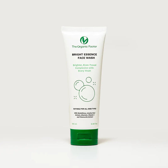 BRIGHT ESSENCE Face Wash smooth and glowing.