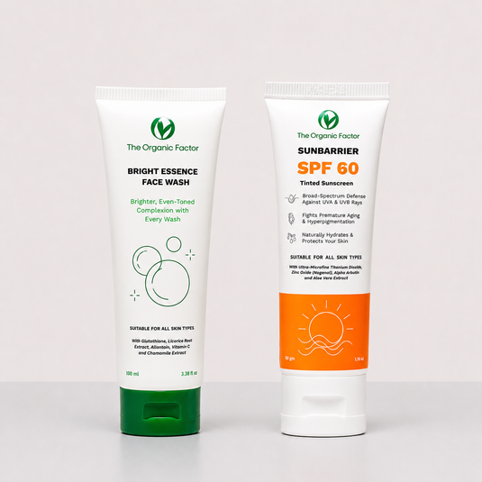 Cleanse & Protect Duo | Bright Essence Face Wash + SunBarrier SPF 60 Sunscreen