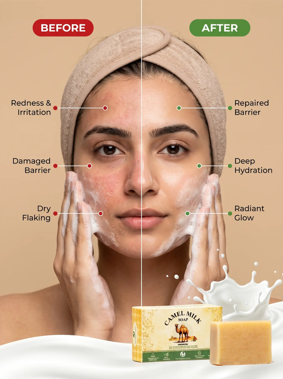Ancient Secrets for Soothed, Glowing Skin.