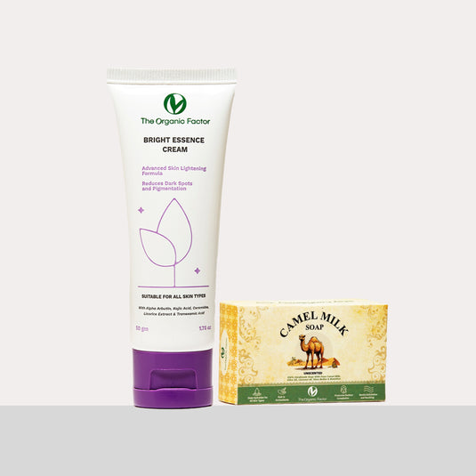 Starter Clean Skin Kit | Camel Milk Soap + Face Cream Bundle